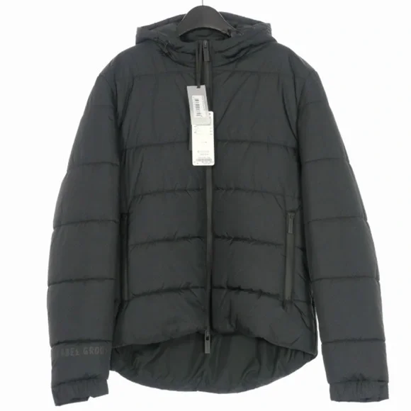44 Label Group BNWT Eren Hoodie Puffer Jacket In Black